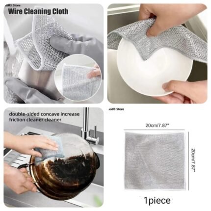 (pack Off 10) Dish Washing Cleaning Cloth